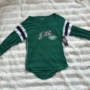 Women’s sz M Medium JETS NFL Top NWT NEW